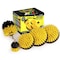 Drill Brush Power Scrubber By Useful Products 5 in W 7 in L Brush, Yellow Y-S-5542O-QC-DB - alternate 1